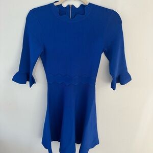 Ted Baker Vibrant Blue Ponte Dress
